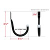 8093E Incredibly Heavy Duty Steel Garage Storage/Medium Utility Hooks, 2