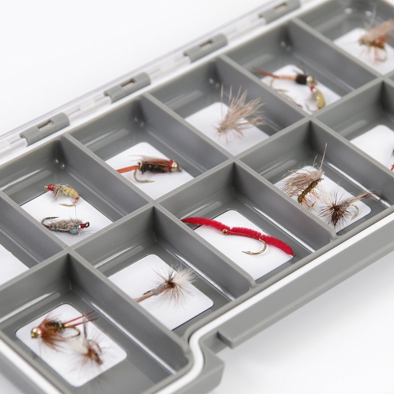 Maxcatch New Magnetic Back Fly Box Clear Waterproof Fly Fishing