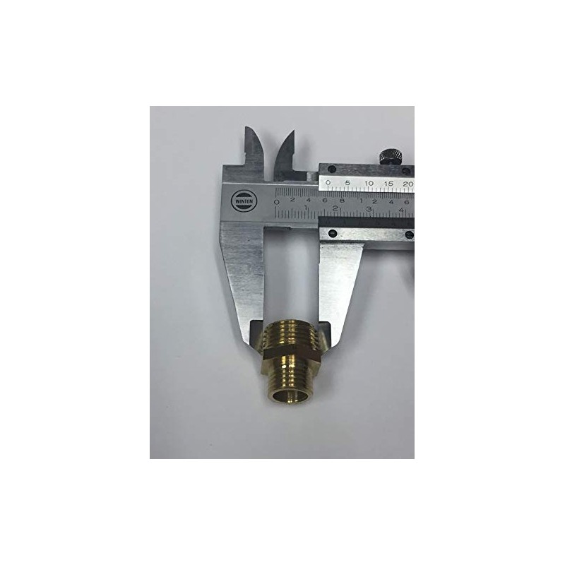 VEDA 2 pecs Brass Hose Tap Connector Male Thread Plumbing