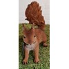 Real Life Running Red Squirrel | Resin Decoration for Home