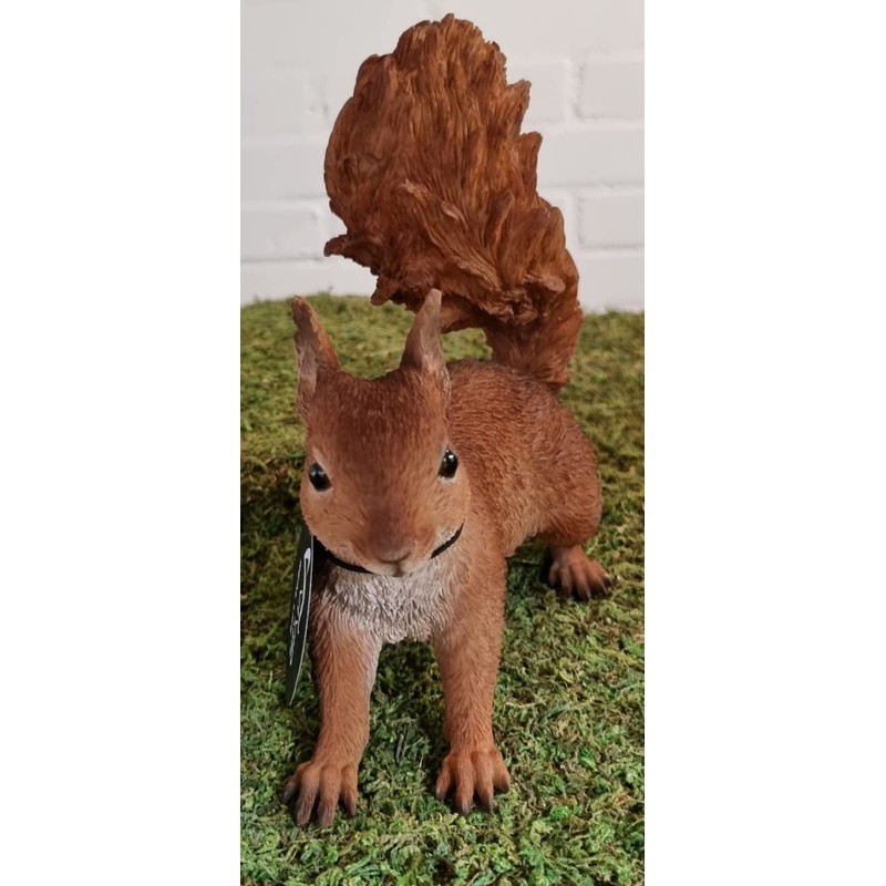 Real Life Running Red Squirrel | Resin Decoration for Home