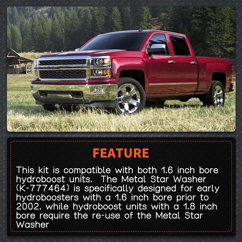 labwork Hydroboost Seal Repair Kit Replacement for GM Replacement for