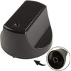 SPARES2GO Black Control Knob Switch Compatible with Hotpoint Oven Cooker