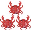 Inflatable Drink Holder 3 Pack Crab Drink Pool Floats Cup