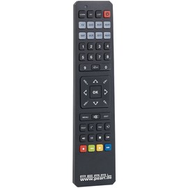 PEARL Learning remote control: 8-in-1 universal remote control + learning function (programmable remote control, remote control capable of learning, programmable radio remote control)