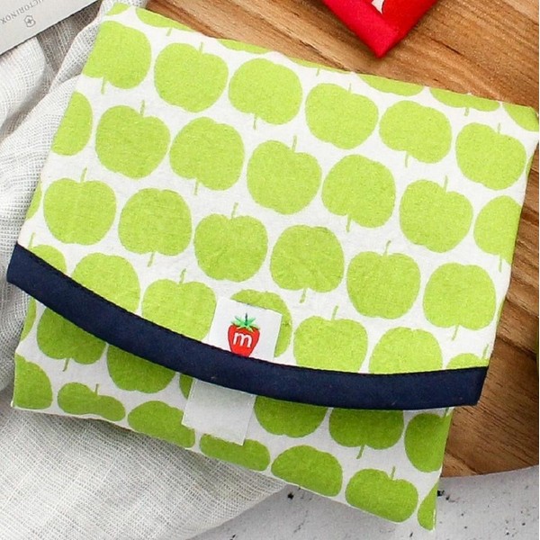 Munch Litterless Organic Lunchbag -Green Apple