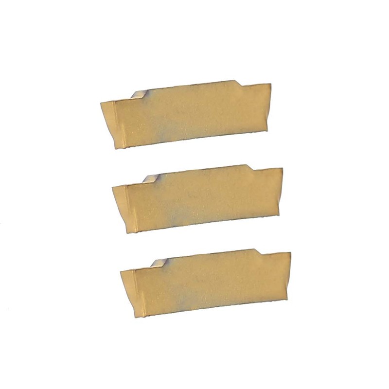 Tgoon 10PCS Grooving Carbide Insert, Carbide Parting Insert Lathe Grooving