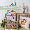 Papierdrachen Cushion Cover for Easter Decoration in Boho Style –