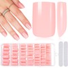 MELLIX 280 Pieces Press On Nails Short Artificial Fingernails Full