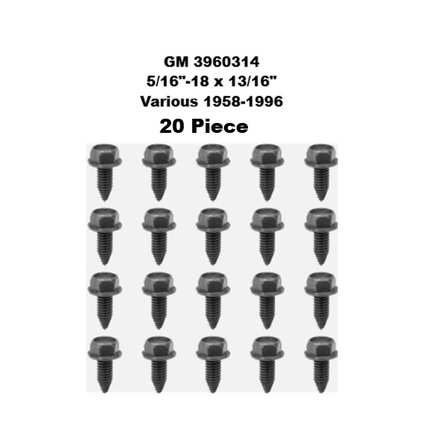 GM Replacement 1963-1980 GM E BODY Exterior Header Panel Fender