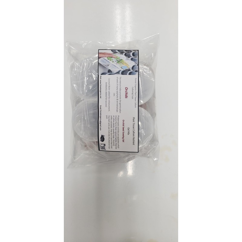 Forest Organics Orchid Seed Sowing Medium Plant Media Culturing Gel