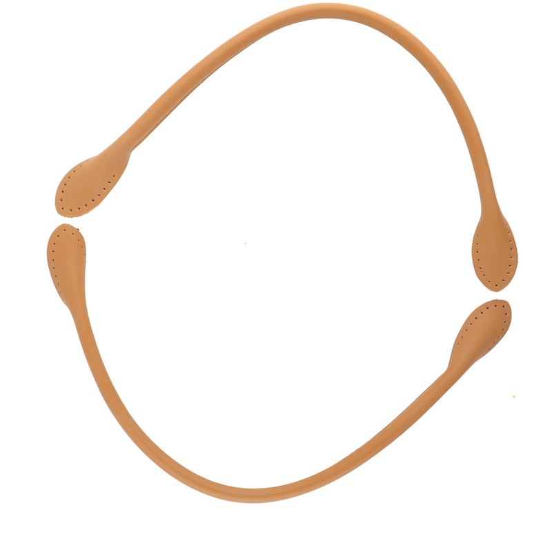 2Pcs Genuine Leather Bag Straps Handle for DIY Hand Accessories