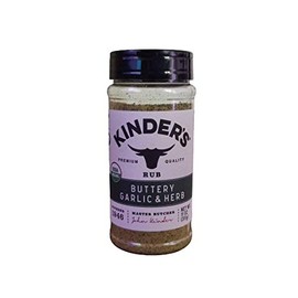 Kinder's Premium Quality Organic Rub and Seasoning - Buttery Garlic & Herb, 11oz