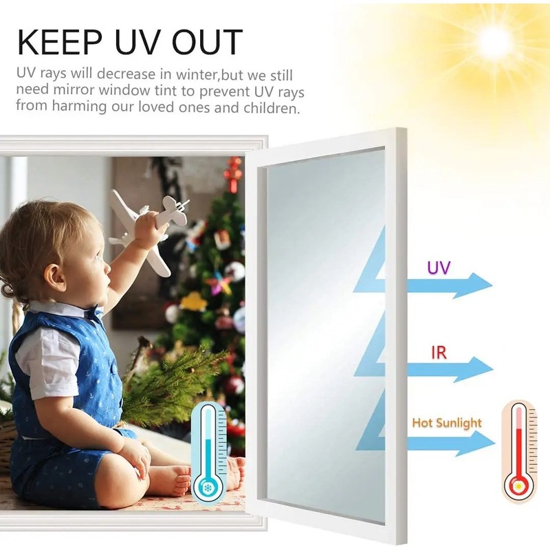 ZenithHome Window Insulation Film – Heat Control and UV Blocking