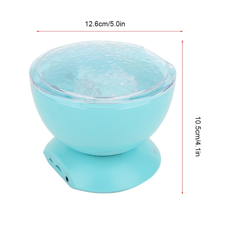 Ocean Wave Light Projector BT Remote Control Music Sleeping Lamp