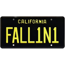 OPO 10 - Lucifer TV Series Car Metal License Plate