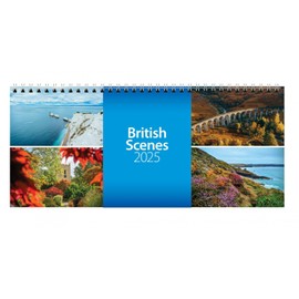 2025 British Scenes Desk Calendar (CL07)