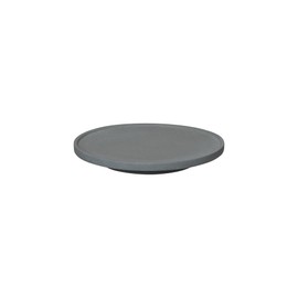 blomus Creto Soap Dish | Magnet Colour | Diameter 14 x 1.5 H cm | Soap Holder Made of Natural Concrete | Non-Slip Soap Dish in Grey