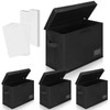 Lincia 4 Pack Comic Book Storage Boxes with 20 Book