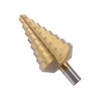 Yosoo HSS Coated Pagoda Step Drill Taper Drill for Power
