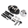 CDZHLTG Full Set 2" Standard Block Ball Vise with 63PCS