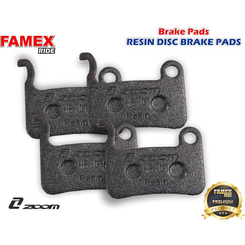 ZOOM 2 X Pair Brake Pads For Zoom Mechanical and