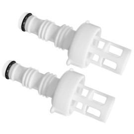10201 Pool Drain Adapter And Pool Hose Plug - Compatible with Intex Pool Drain Hose Adapter (2-Pack) - Ideal for Easy Pool Drainage