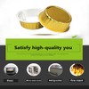 50 Set Disposable Cupcake Wrappers Cupcake Muffin Liners with Lids,