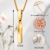 Dletay Memorial Pendant, Men's Twisted Bar Cremation Pendant, Memorial Urn