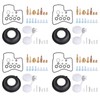 4 Pack Carburetor Repair Kit Compatible for 1982-1983 Honda V45