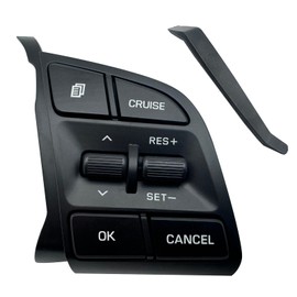 96720D32004X Steering Wheel Cruise Control Switch Fit for Hyundai Tucson 2015 2016 2017 2018 2019 Right Side Remote Cruise Control Buttons Replace 96720-D32004X 96720-D3200 with Disassembly Tool