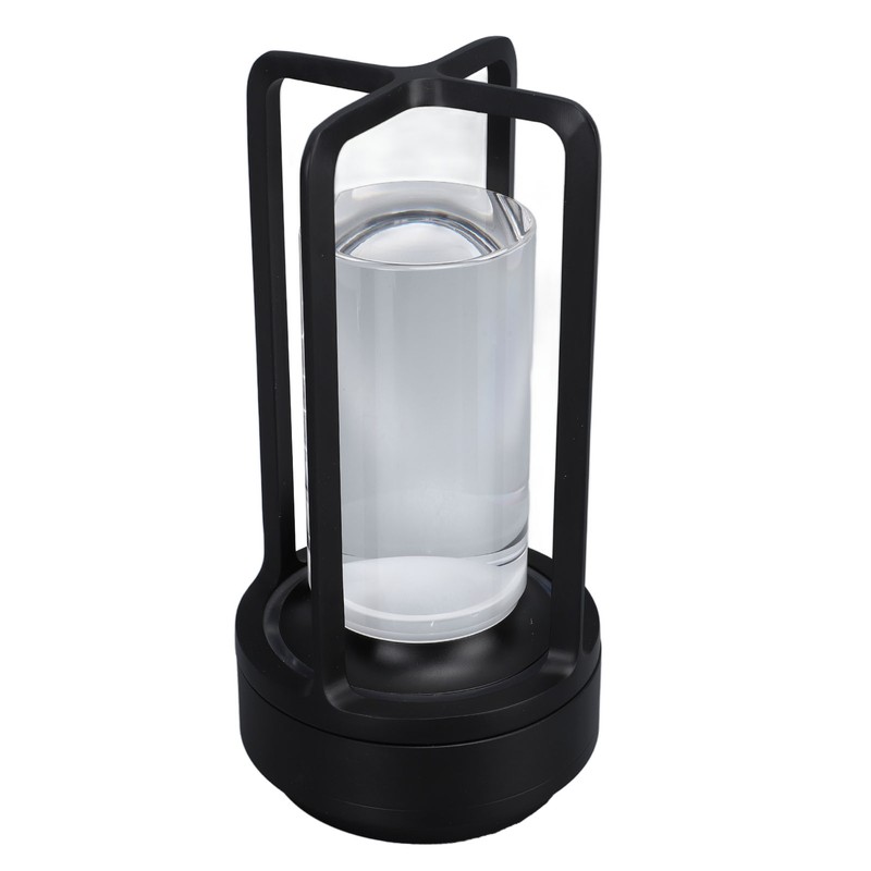 Cordless Table Lamp Crystal Lampshade 16 Color Temperatures Remote Control