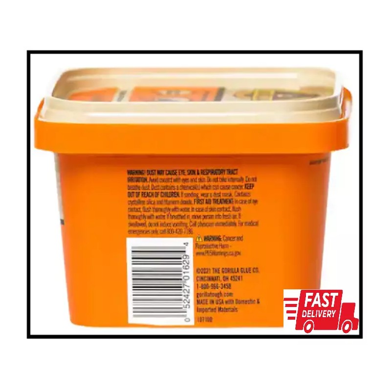 Gorilla 16 Oz. Natural Wood Filler Tub