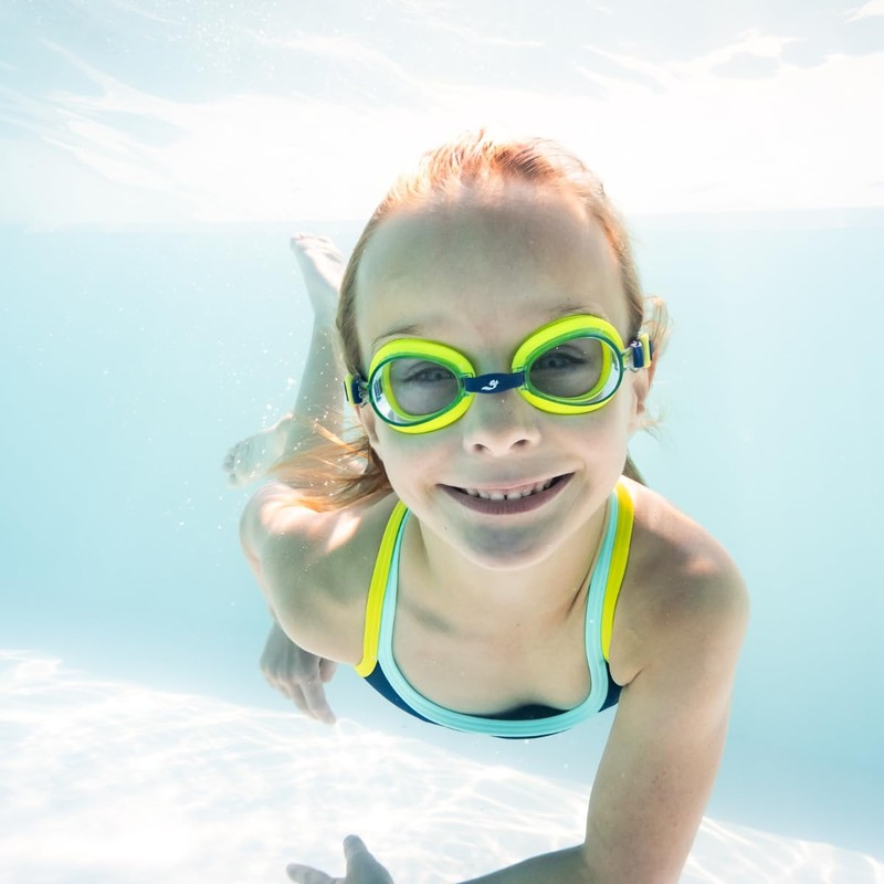 Splash About Kids Goggles Koi Lime, 6-14 Years