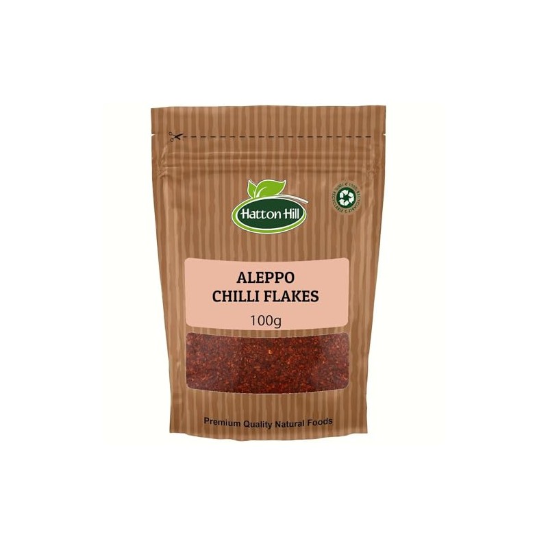 Aleppo Chilli Flakes 100g by Hatton Hill | Pul Biber,