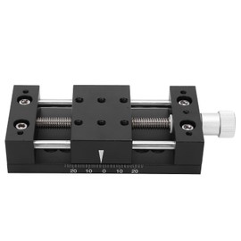 SP60A-DB50 Linear Stage Actuator, X-Axes Manual Fine-Tune Sliding Stage, Used in Optical Equipment, Measuring Equipment and Semiconductor Manufacturing Equipment, Slider