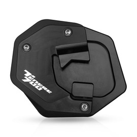 R QIANKONG Motorcycle Side Stand Enlarge Compatible with Tenere 700 T7 2019-2025 (Black)