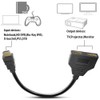 1080P 1 to 2 HDMI Splitter Auto Split Cable Double