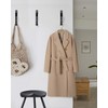 Kureny Pack of 12 Coat Hooks, Coat Hooks for Screwing,
