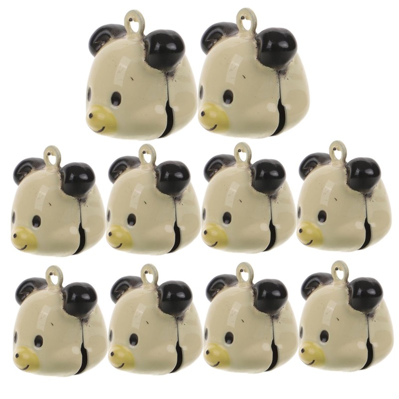 Kisangel 5sets Collar for Dog Bell Metal Dog Collar Accessory