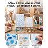 2pcs 2 Styles Reusable Silicone Mold for Women DIY Nail