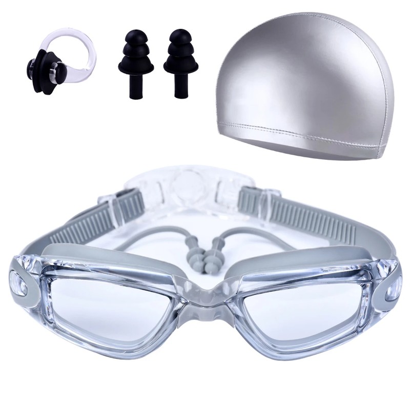 Kids Anti-Fog Swimming Goggles for Pool & Beach – UV-Protection