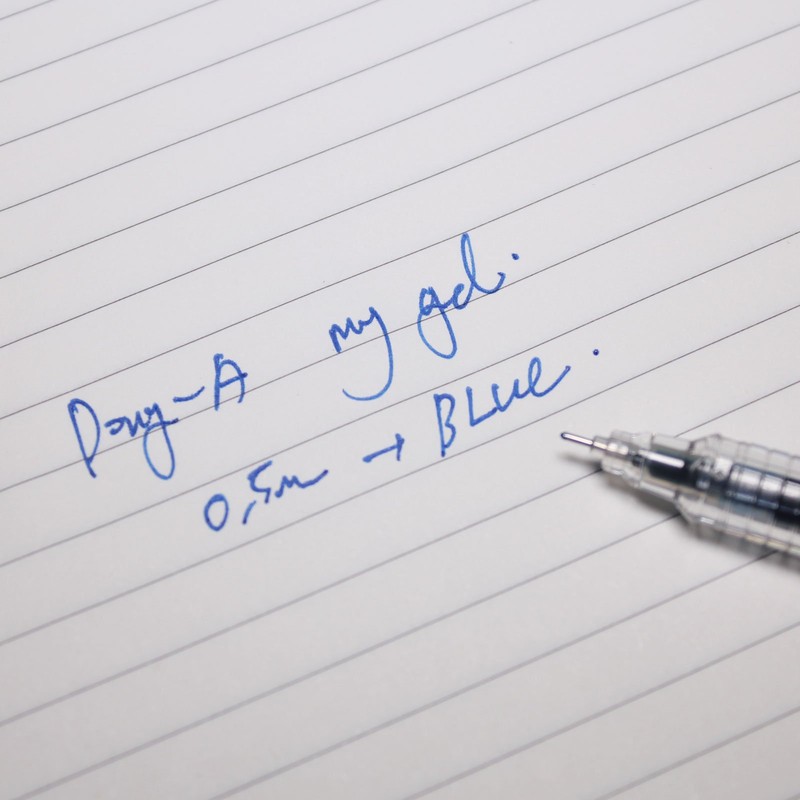 dong-a My Gel Ink Pen 0.5mm Rollerball Pen - Blue