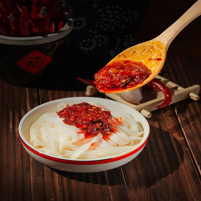 InstantMushroom Sauce，Chili Paste，Mushroom sauce，80g/3can, 240g，8.47oz Cans Chili Flavo Sauce, Picked