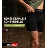 BIOTEX Bioflex Seamless Boxer fondello, Men's, Bioflex Seamless, 04 Nero