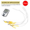 20Pcs TENS Wire Cable Clip - BesCable Electrode Leadd Wires