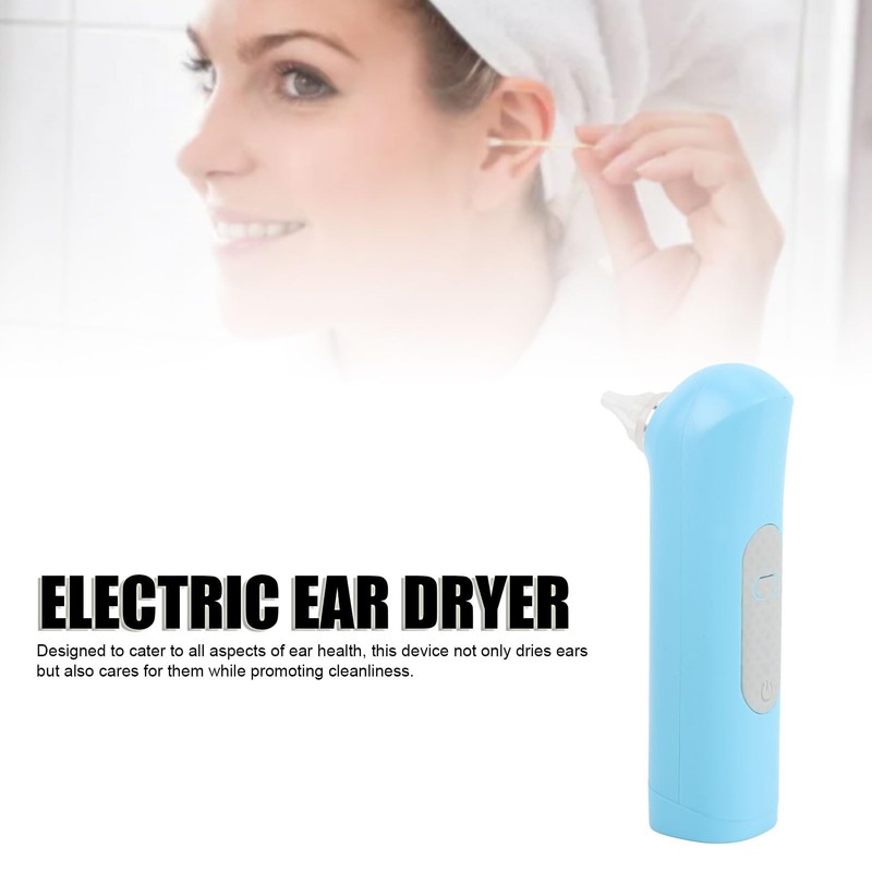 Ear Dryer, Rechargable Ear Water Remover with Consistent Temperature, Ear