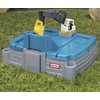 Little Tikes Dirt Diggers Excavator Sandbox for Kids, Including lid