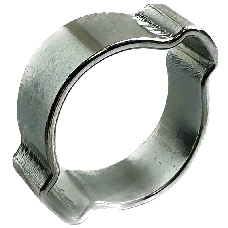 TR Double Nose Hose Clamps Pack of 10 25-28 mm