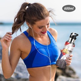 American Flag Water Bottle Kids Bald Eagle Thermos Bottle with Straw Lid Insulated Stainless Steel Water Flask Leakproof for Sport Gym Outdoor 20 oz